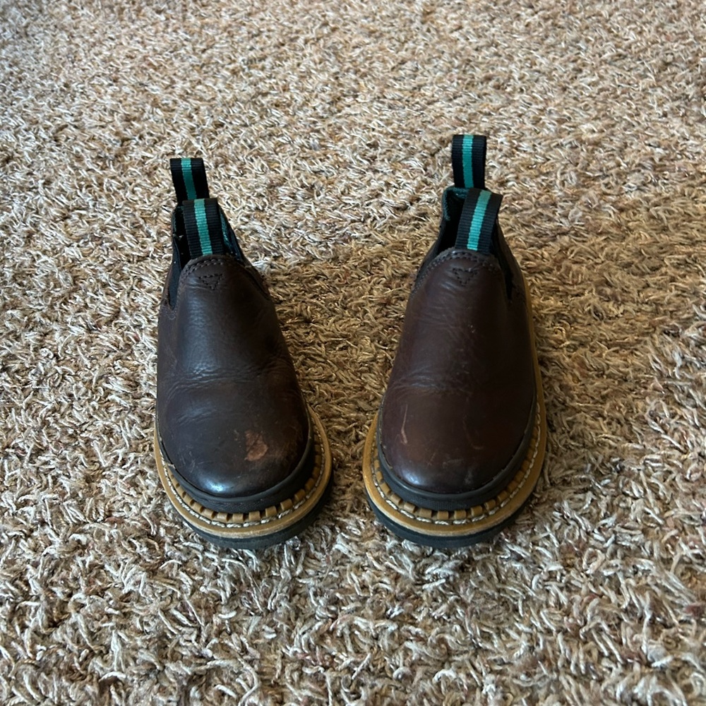 Little boys Georgia boots size 12C
